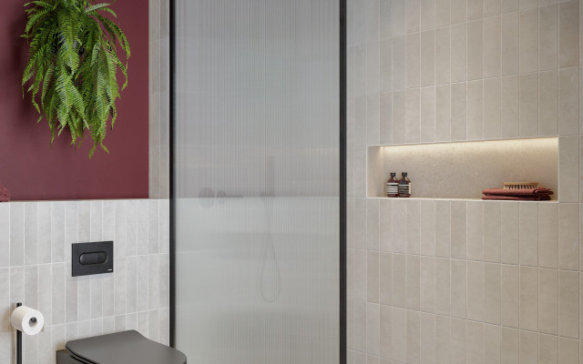 USW0666-Wall Hung WC-Black 3