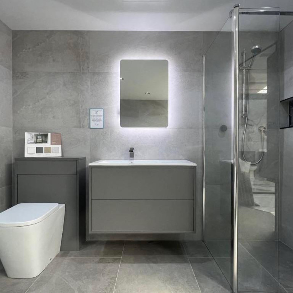Compact bathroom design